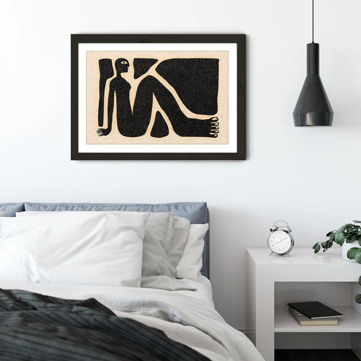 Obstacles Art Print Black Frame – image 6