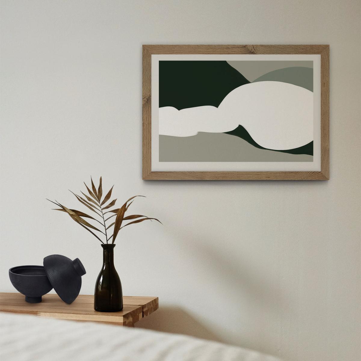 Protection from The Sun Art Print Oak Frame – image 5
