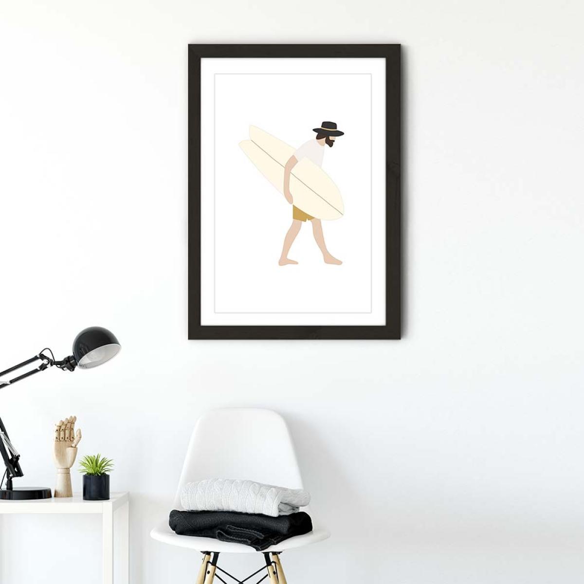 Goldman Art Print Black Frame – image 2