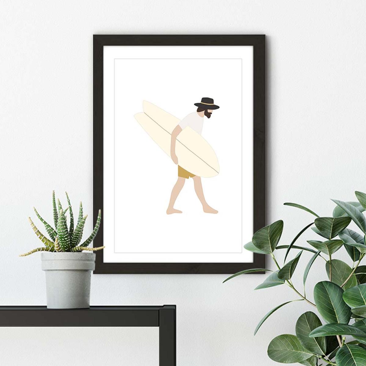 Goldman Art Print Black Frame – image 5