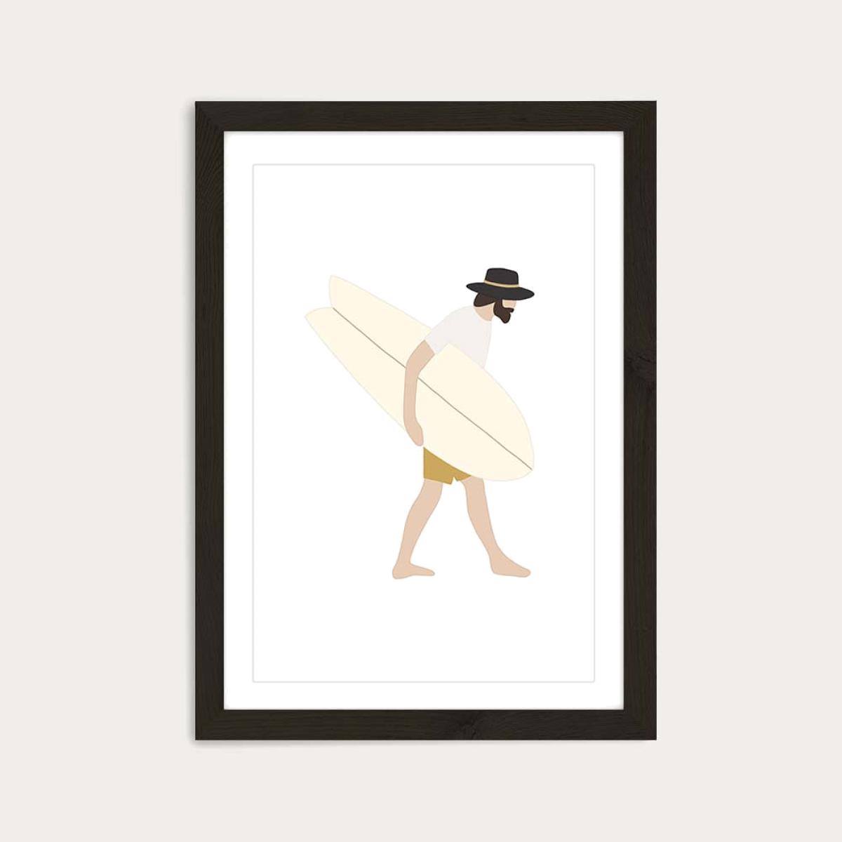 Goldman Art Print Black Frame – image 1