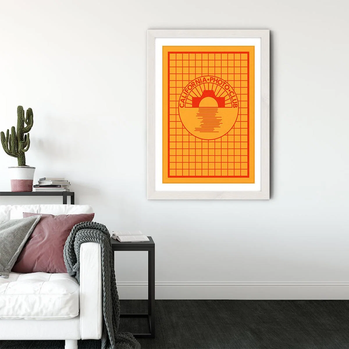 California Photo Club Art Print White Frame – image 2