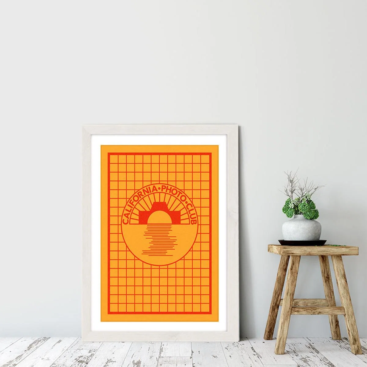 California Photo Club Art Print White Frame – image 5