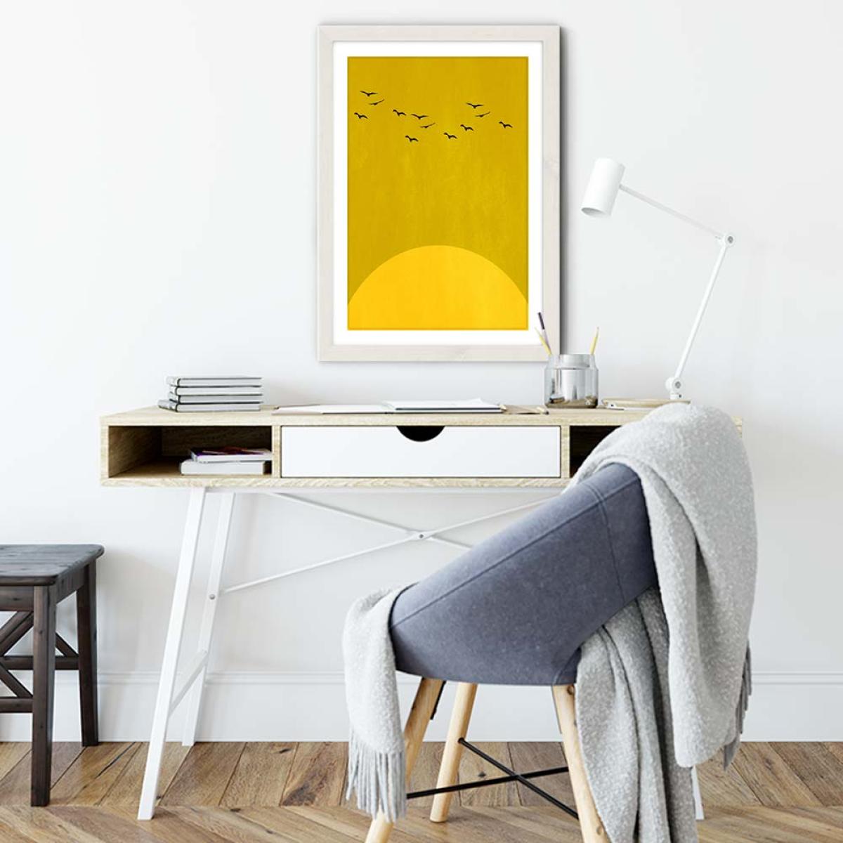 Sundance Art Print White Frame – image 5