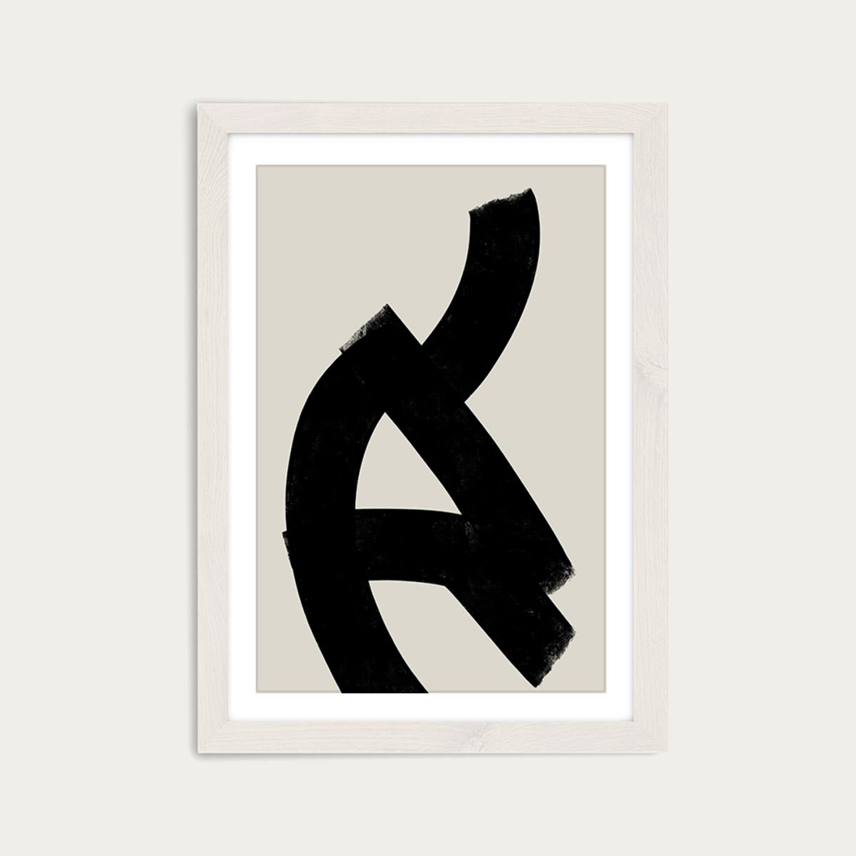 Embrace Art Print White Frame