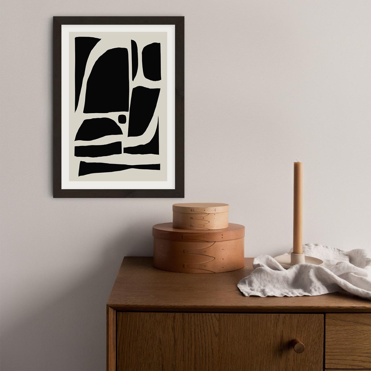 Boom Art Print Black Frame – image 3