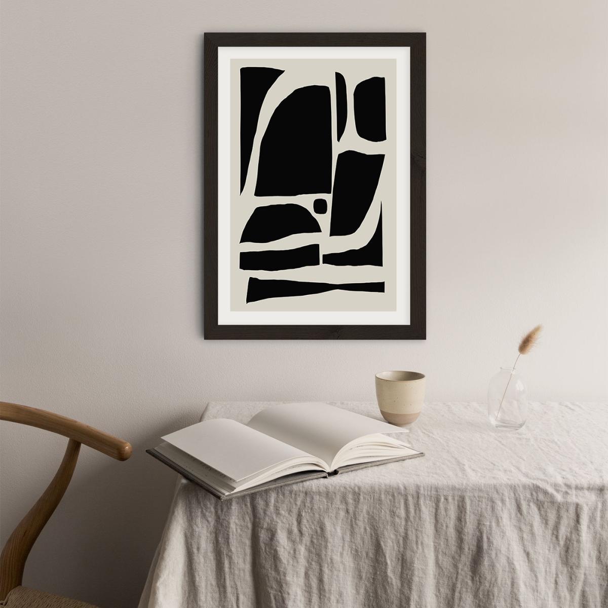 Boom Art Print Black Frame – image 4