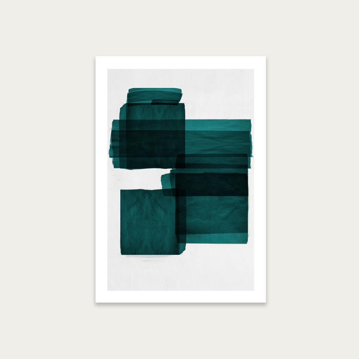 Paper Layer Montage No.2 Art Print Unframed