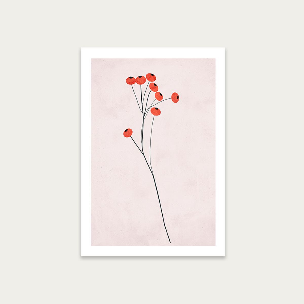 Winterfruits Art Print Unframed