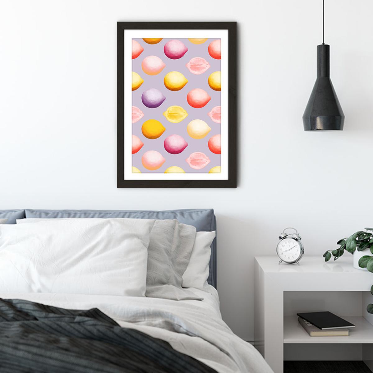 Lemons Art Print Black Frame – image 5