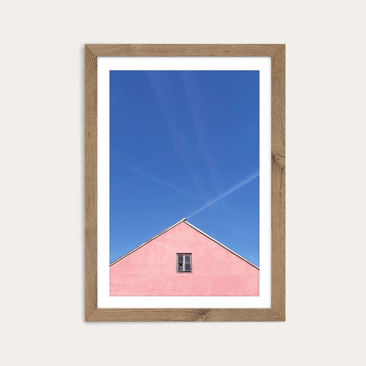 Aligned Art Print Oak Frame – image 1