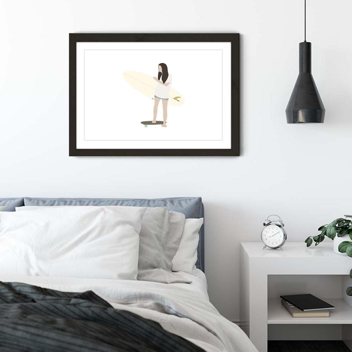 Queen Art Print Black Frame – image 6