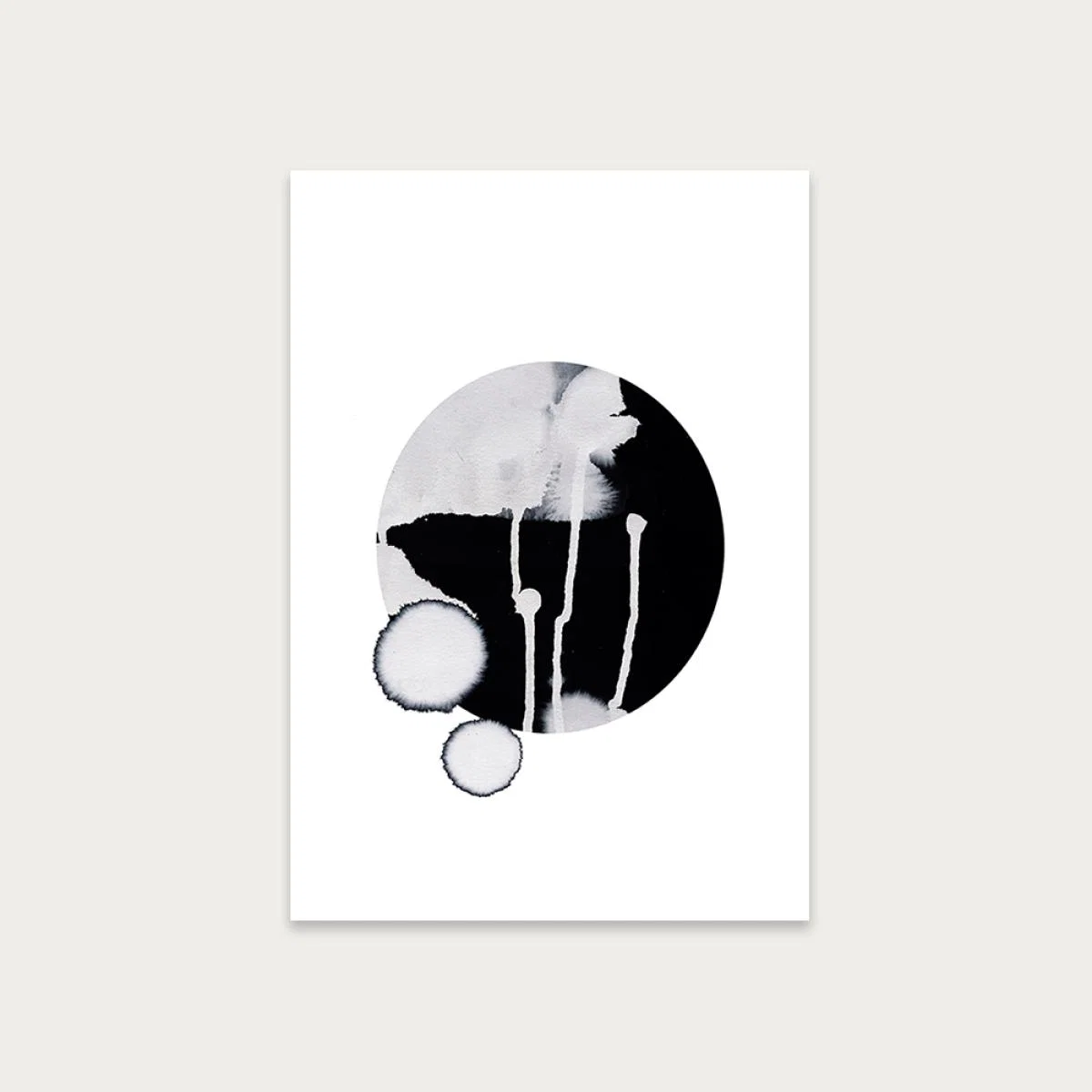 Dots Art Print Unframed