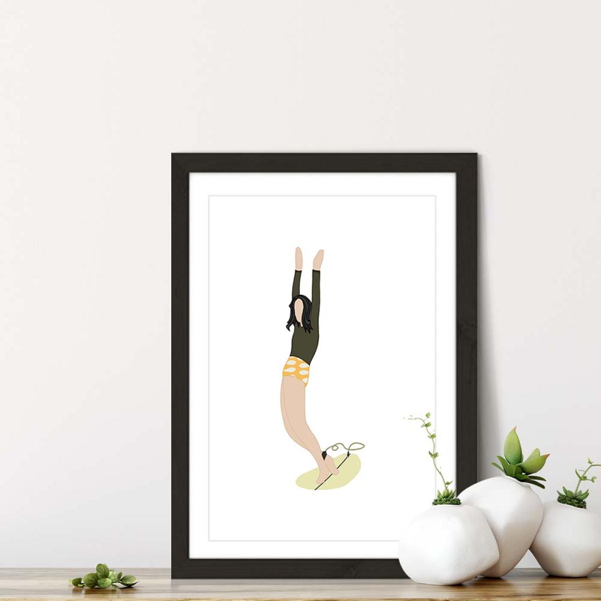 Feeling Fine Art Print Black Frame – image 7