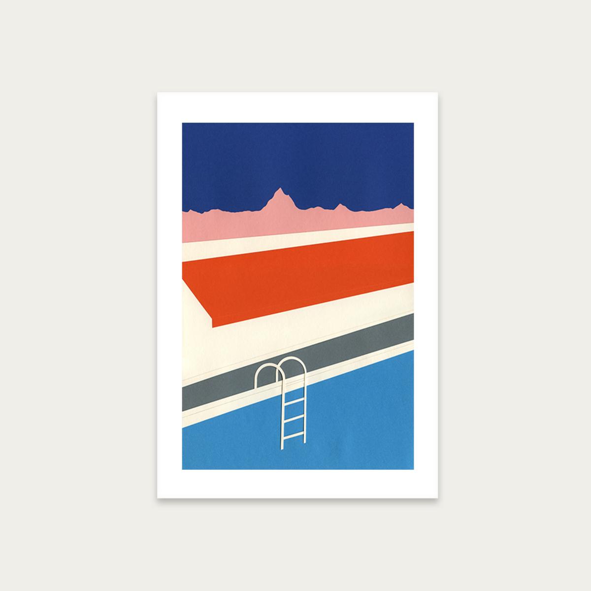 Keoughs Hot Springs Art Print Unframed