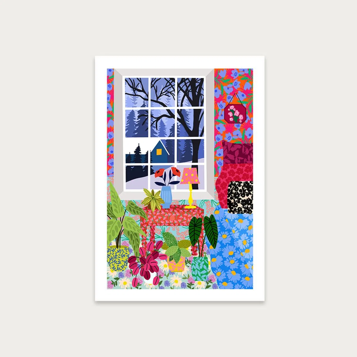 Cozy Place Art Print Unframed