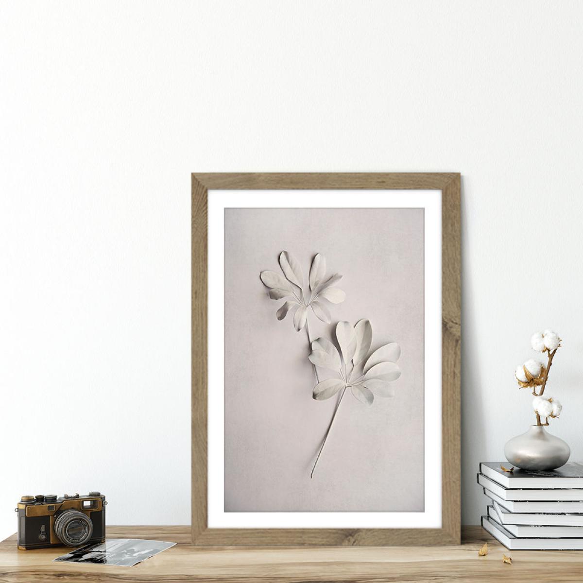 Alabaster Forest 2 Art Print Oak Frame – image 6