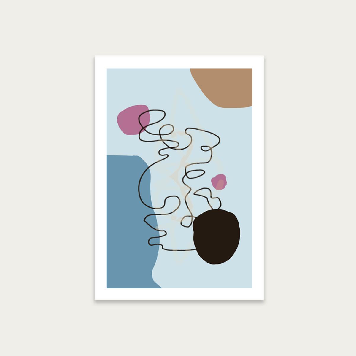 Floating Minds No.3 Art Print Unframed
