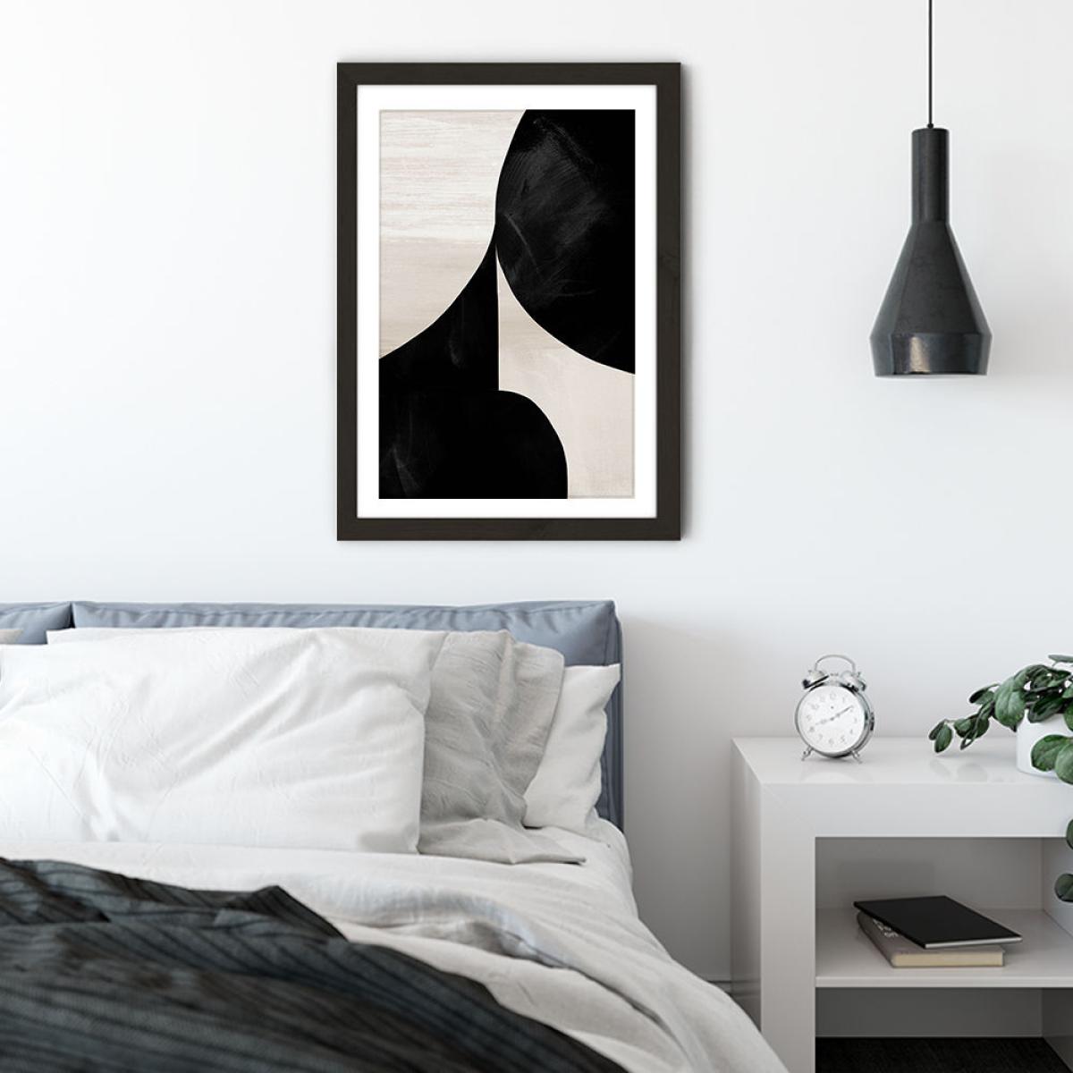 Night Set I Art Print Black Frame – image 4