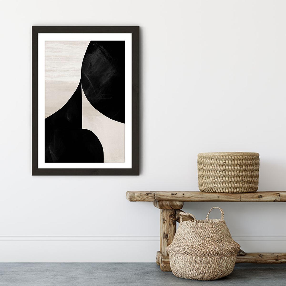 Night Set I Art Print Black Frame – image 5