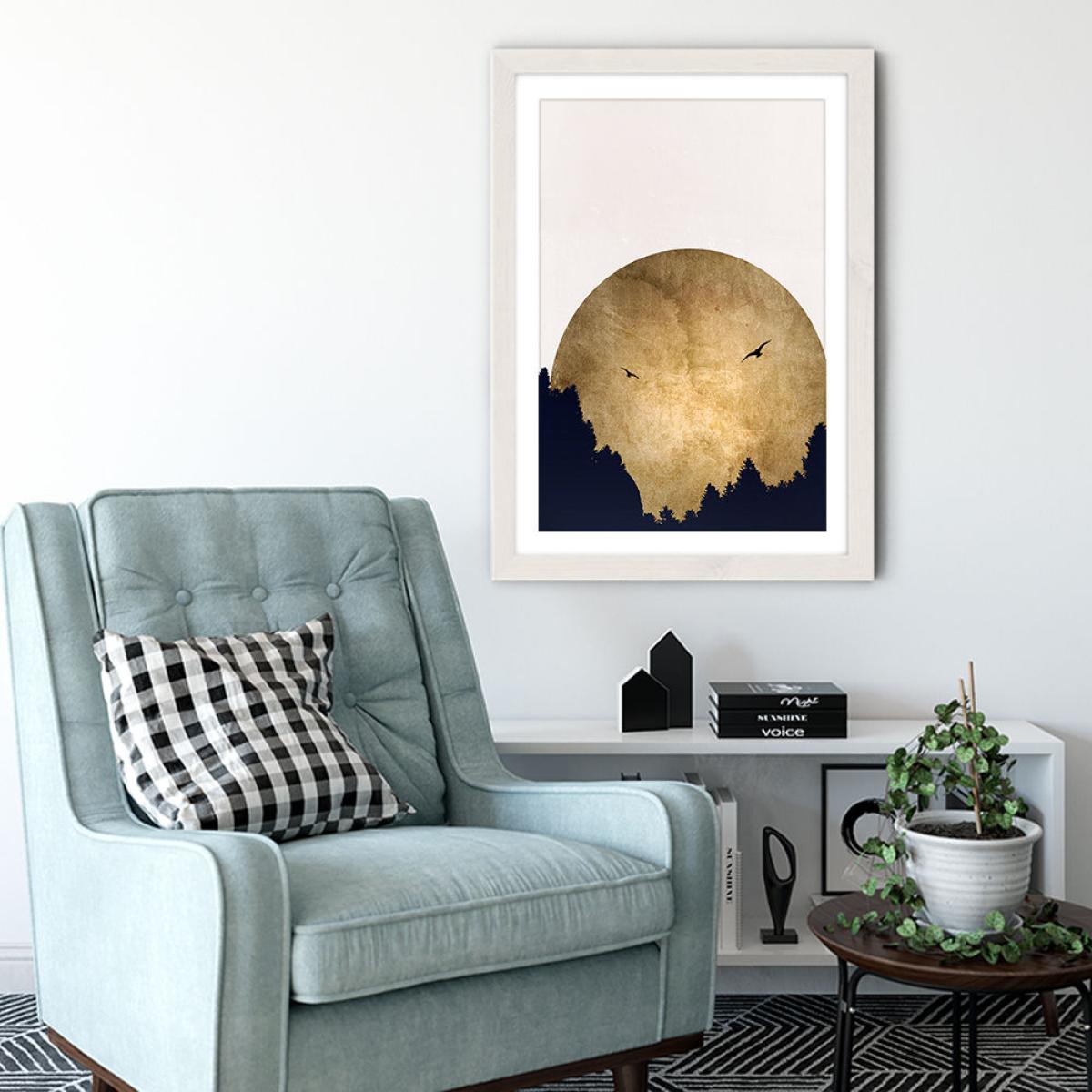 Two Birds - 1 Art Print White Frame – image 6