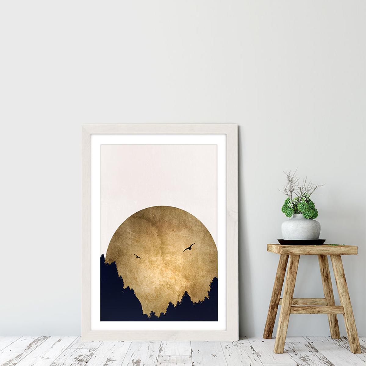 Two Birds - 1 Art Print White Frame – image 7