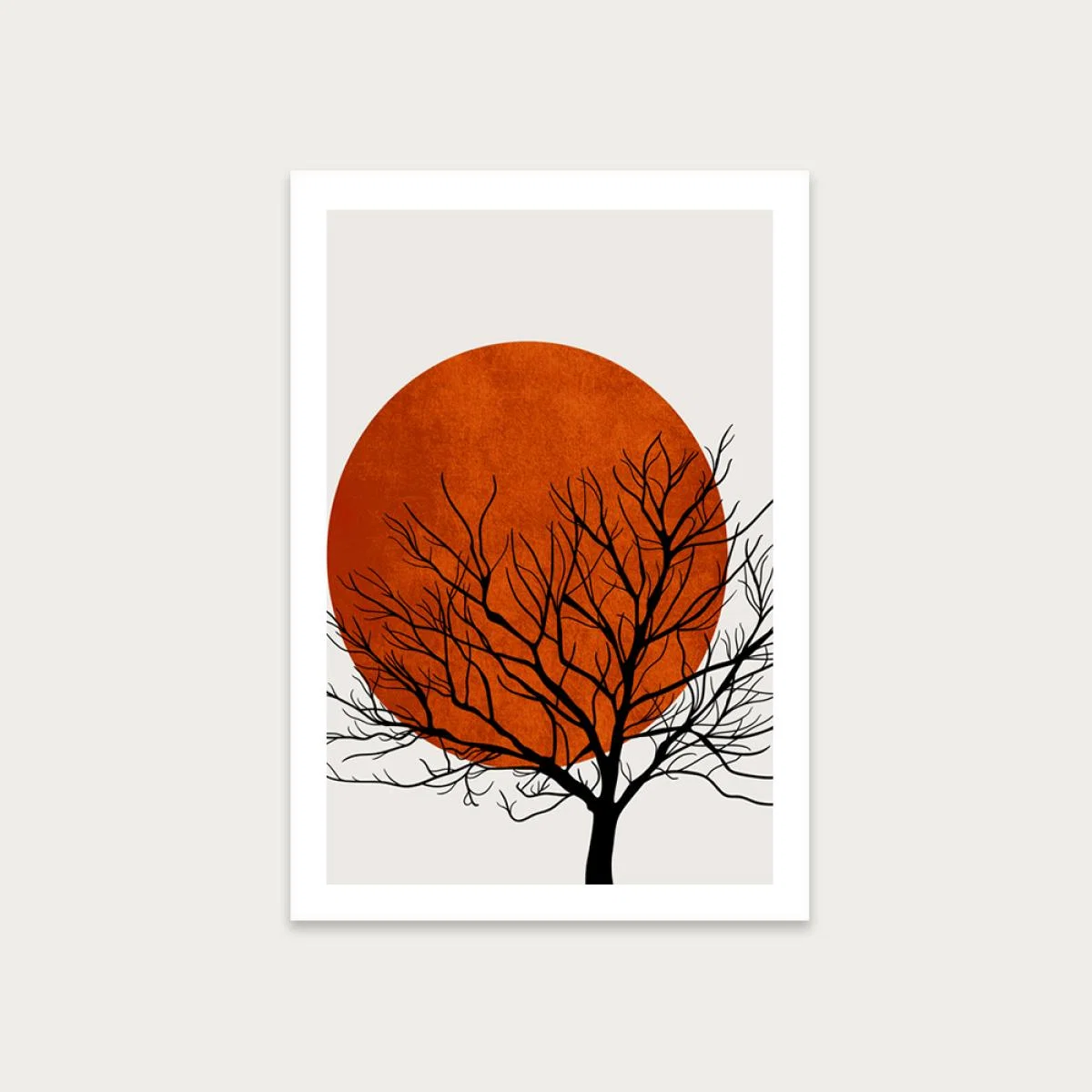 Warm Winter Art Print Unframed