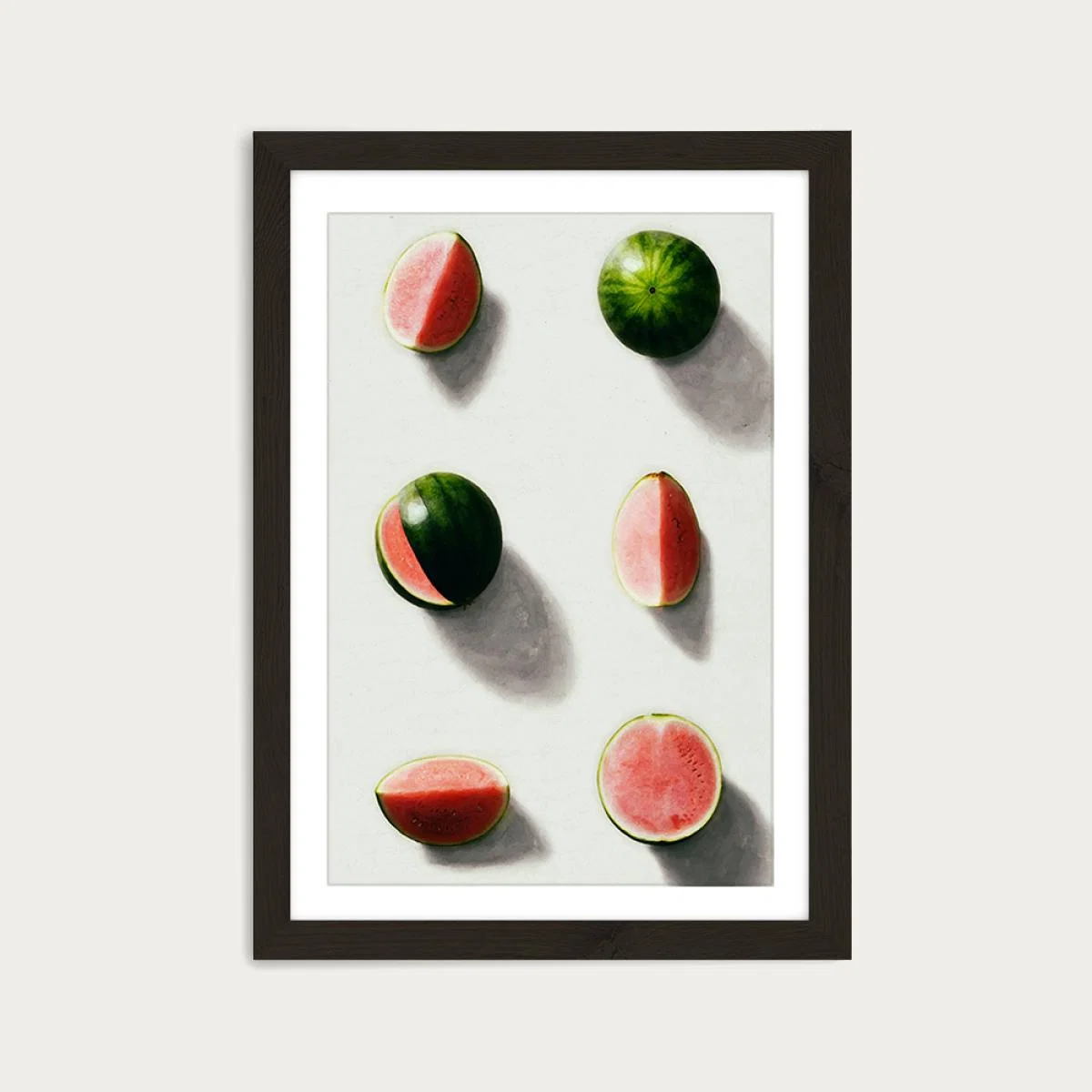 Fruit No. 14 Art Print Black Frame – image 1
