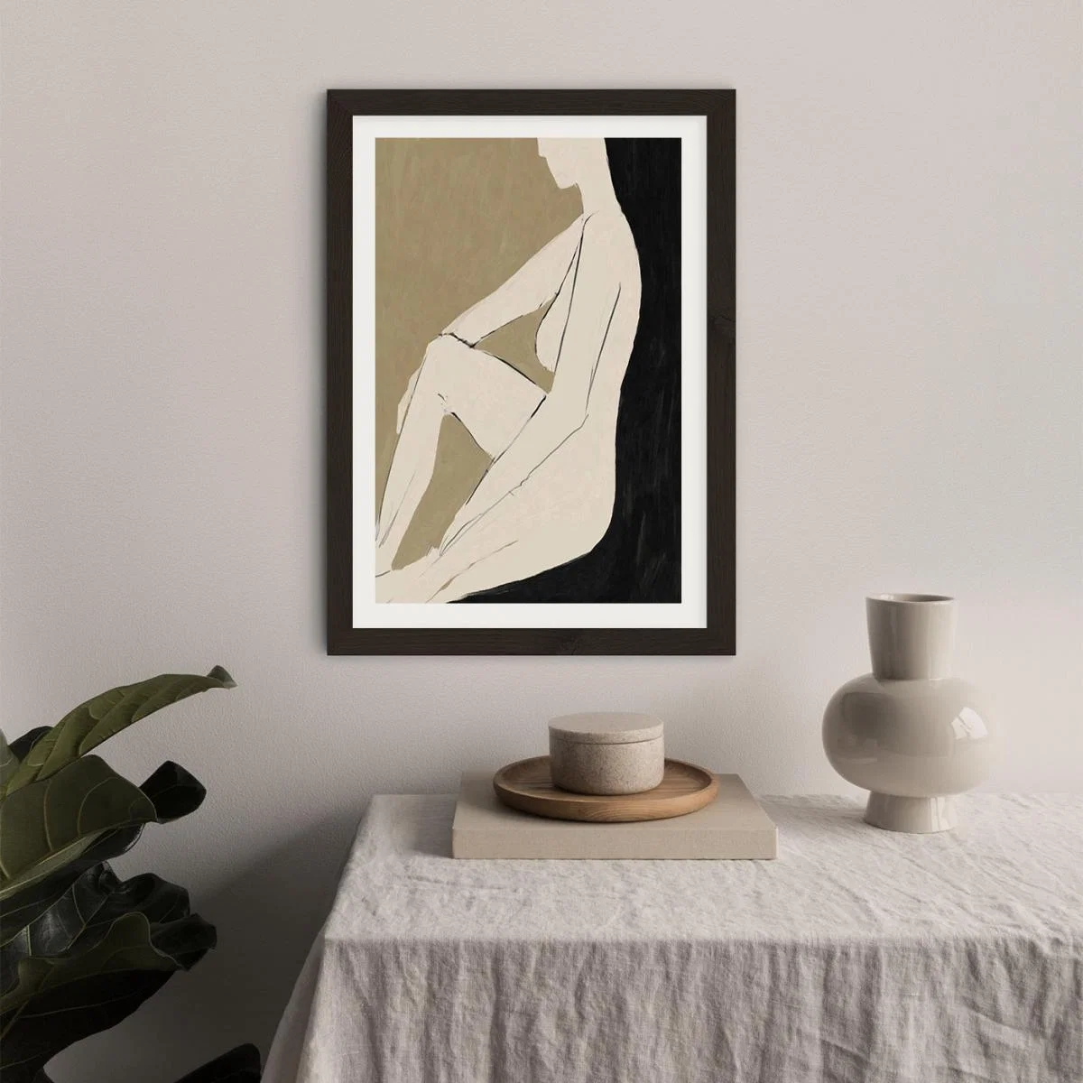 Chill Art Print Black Frame – image 5