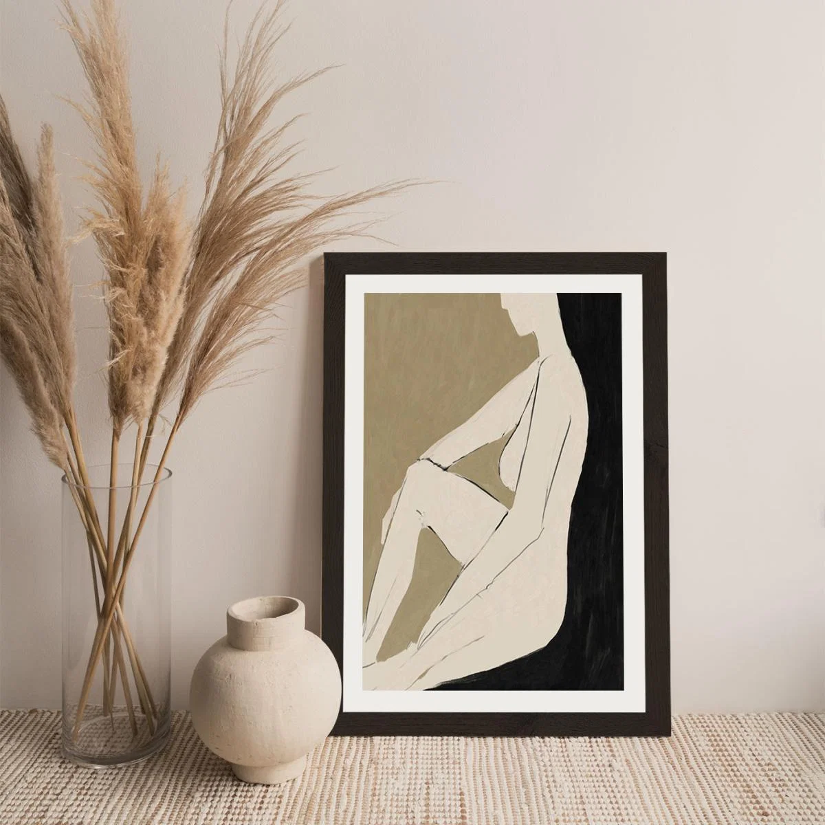 Chill Art Print Black Frame – image 7