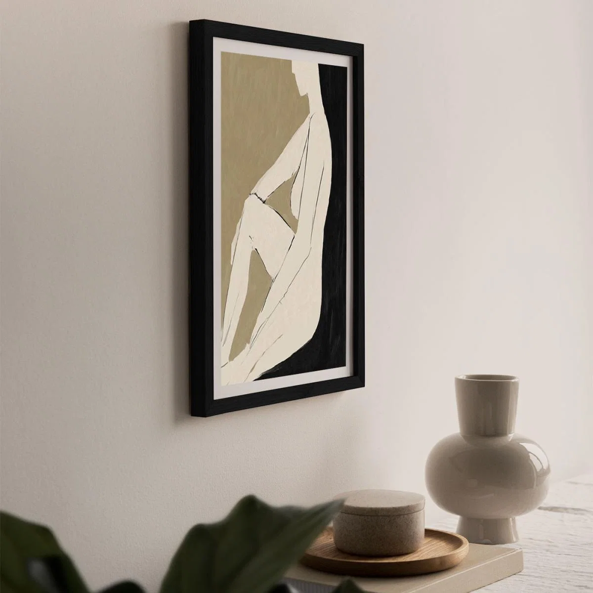 Chill Art Print Black Frame – image 8