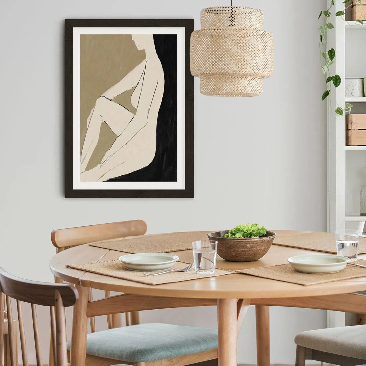 Chill Art Print Black Frame – image 9