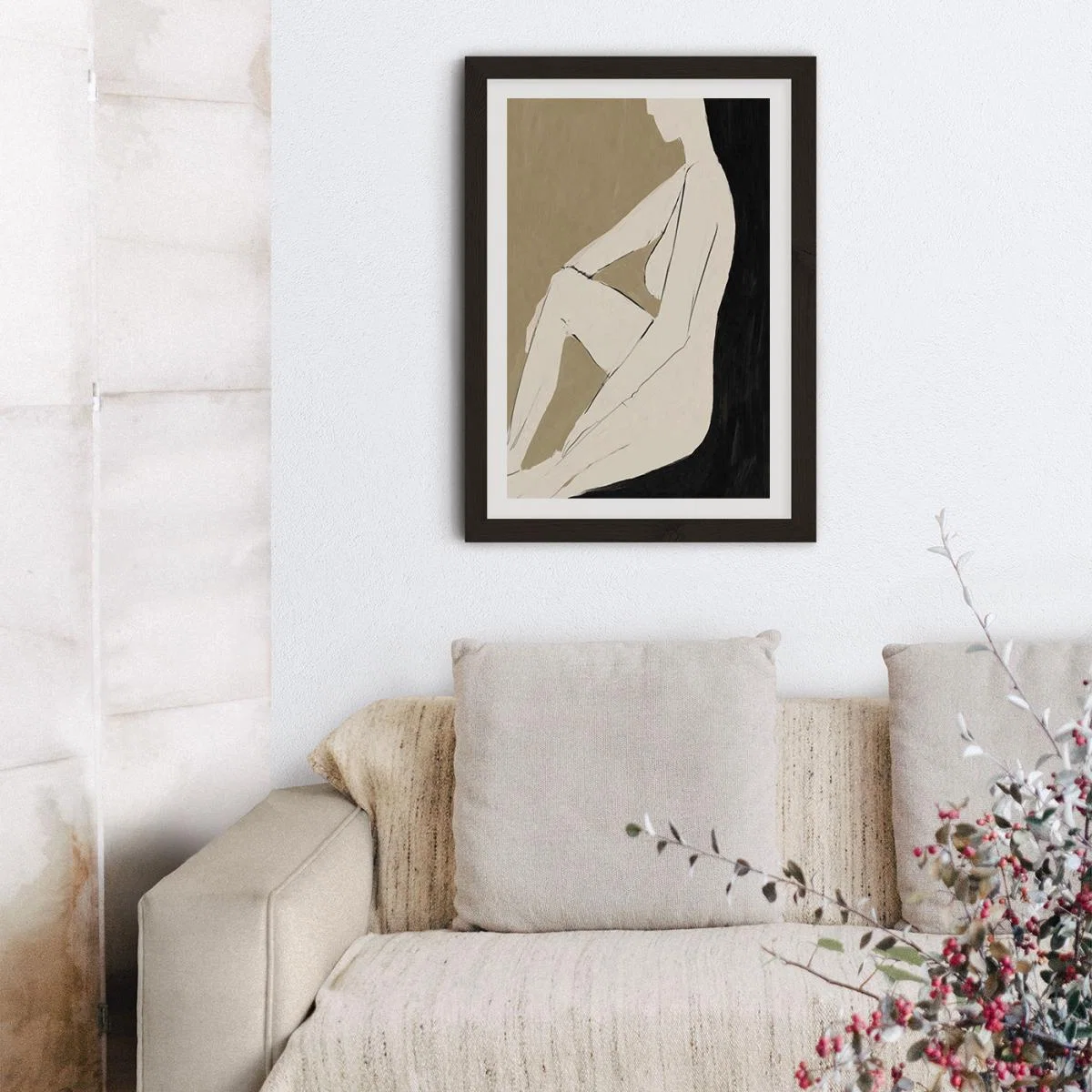Chill Art Print Black Frame – image 10