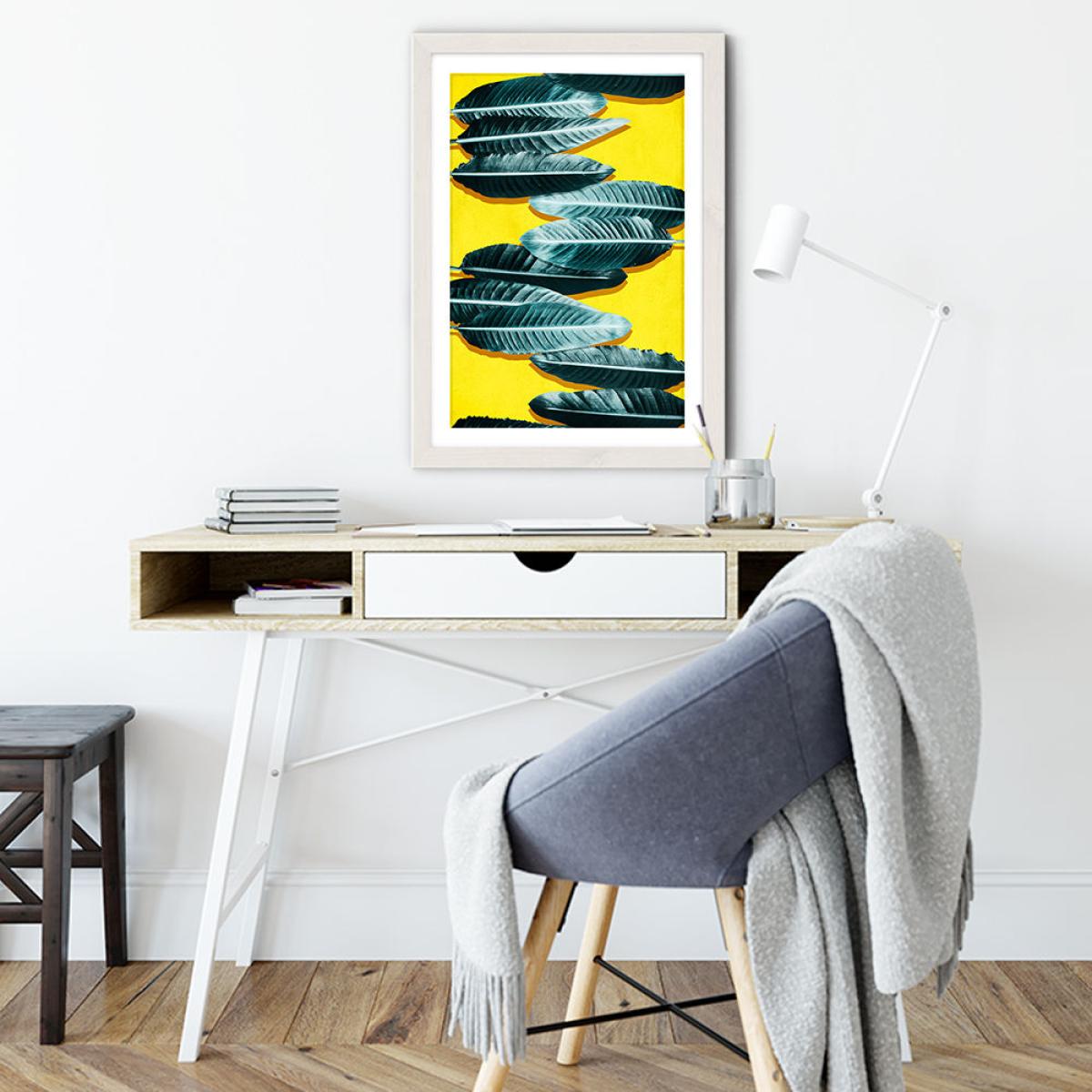 Tropical No. 2 Art Print White Frame – image 4