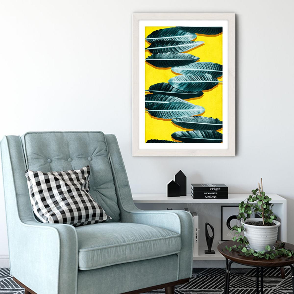 Tropical No. 2 Art Print White Frame – image 5