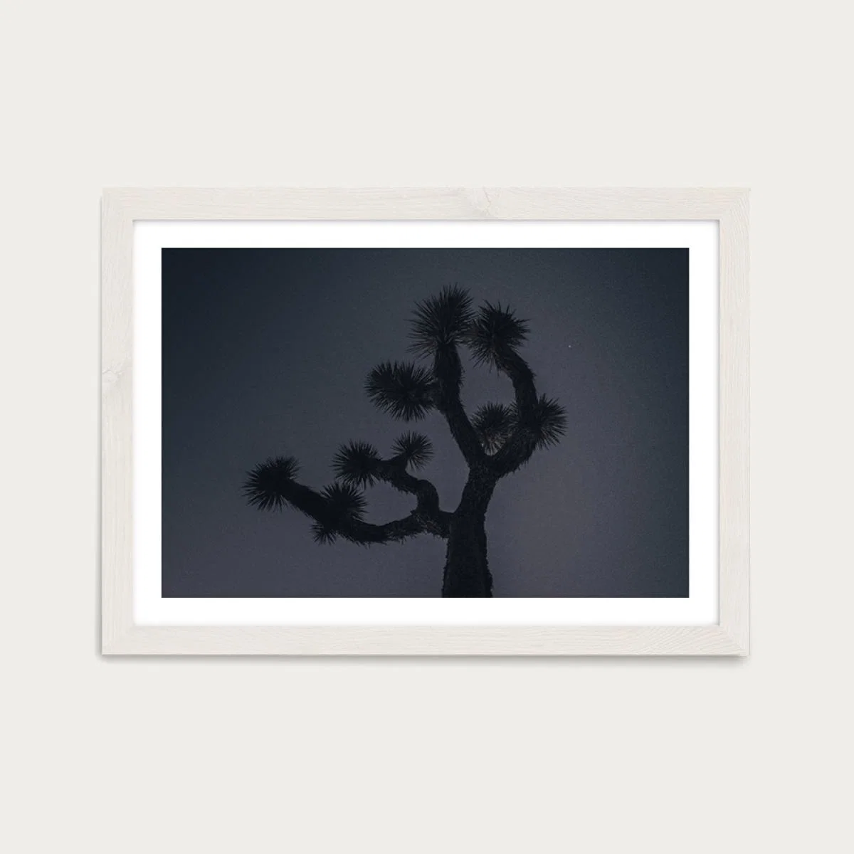 Joshua Art Print White Frame