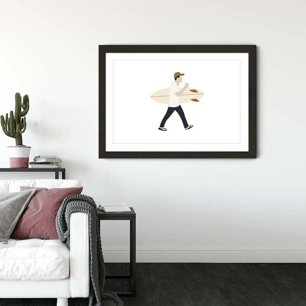 Ben Art Print Black Frame – image 2