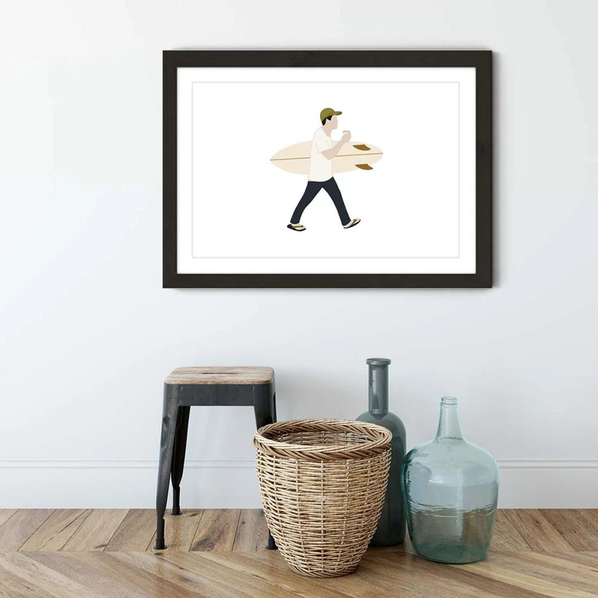 Ben Art Print Black Frame – image 3