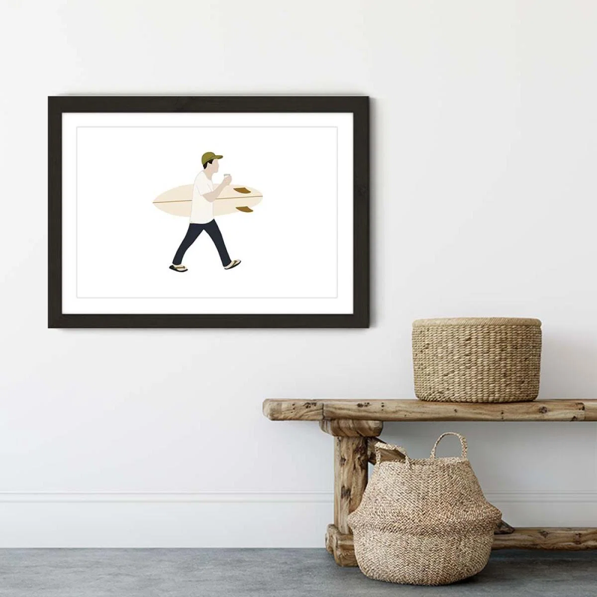 Ben Art Print Black Frame – image 4