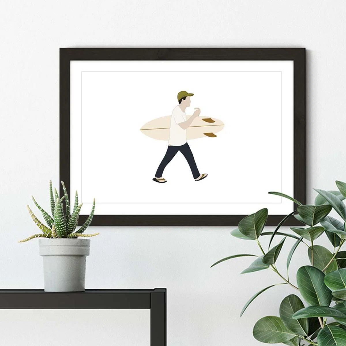 Ben Art Print Black Frame – image 5