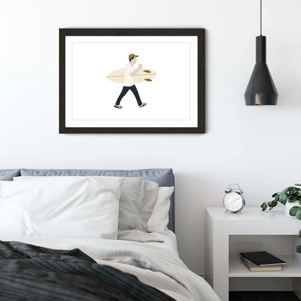 Ben Art Print Black Frame – image 6