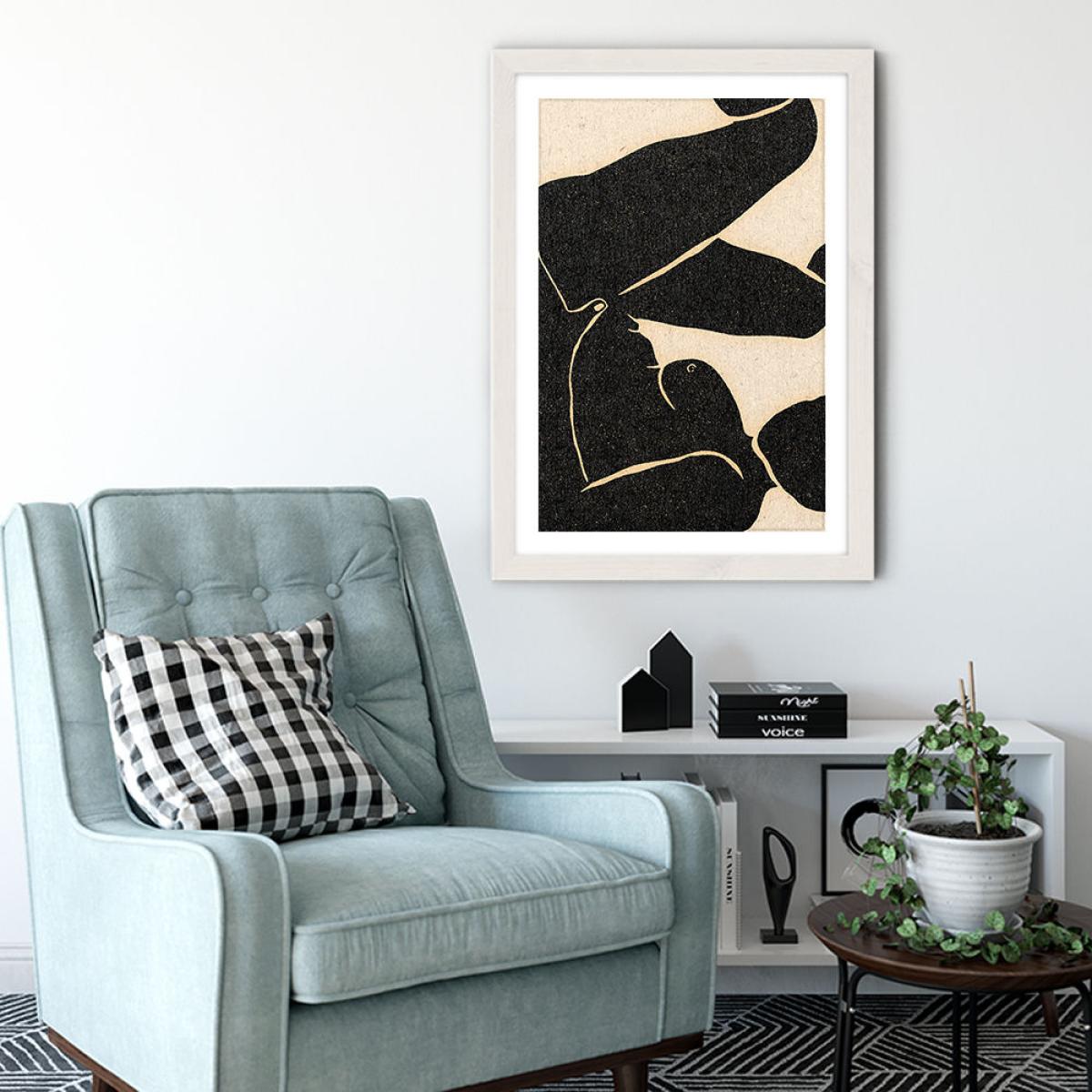 Position I Art Print White Frame – image 6