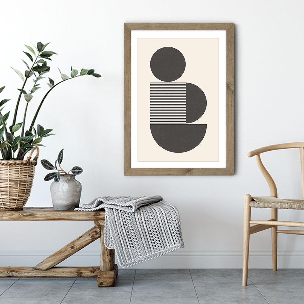 Block II Art Print Oak Frame – image 5