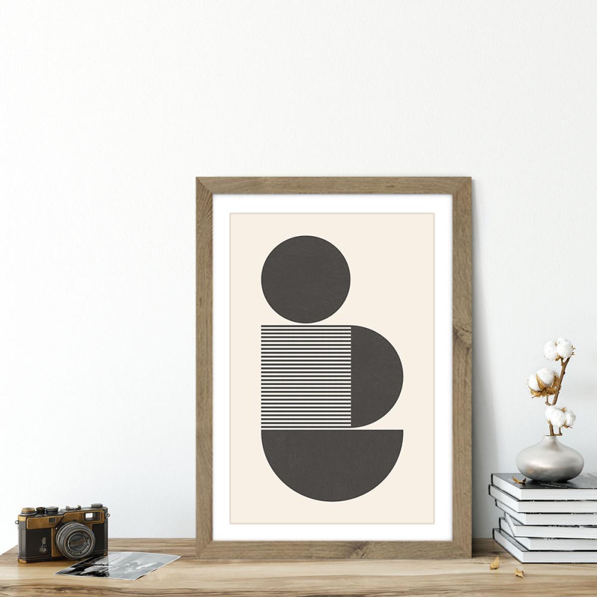 Block II Art Print Oak Frame – image 6