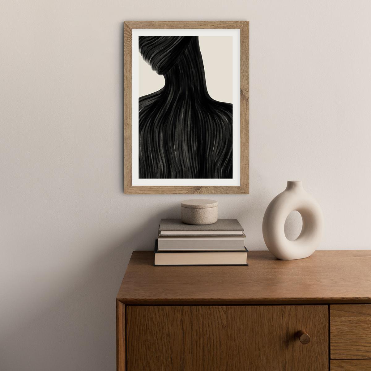 Heavy Chest Art Print Oak Frame – image 4