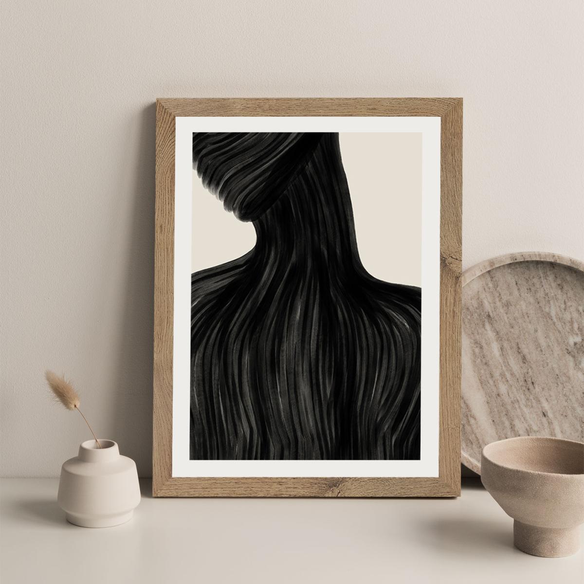 Heavy Chest Art Print Oak Frame – image 5