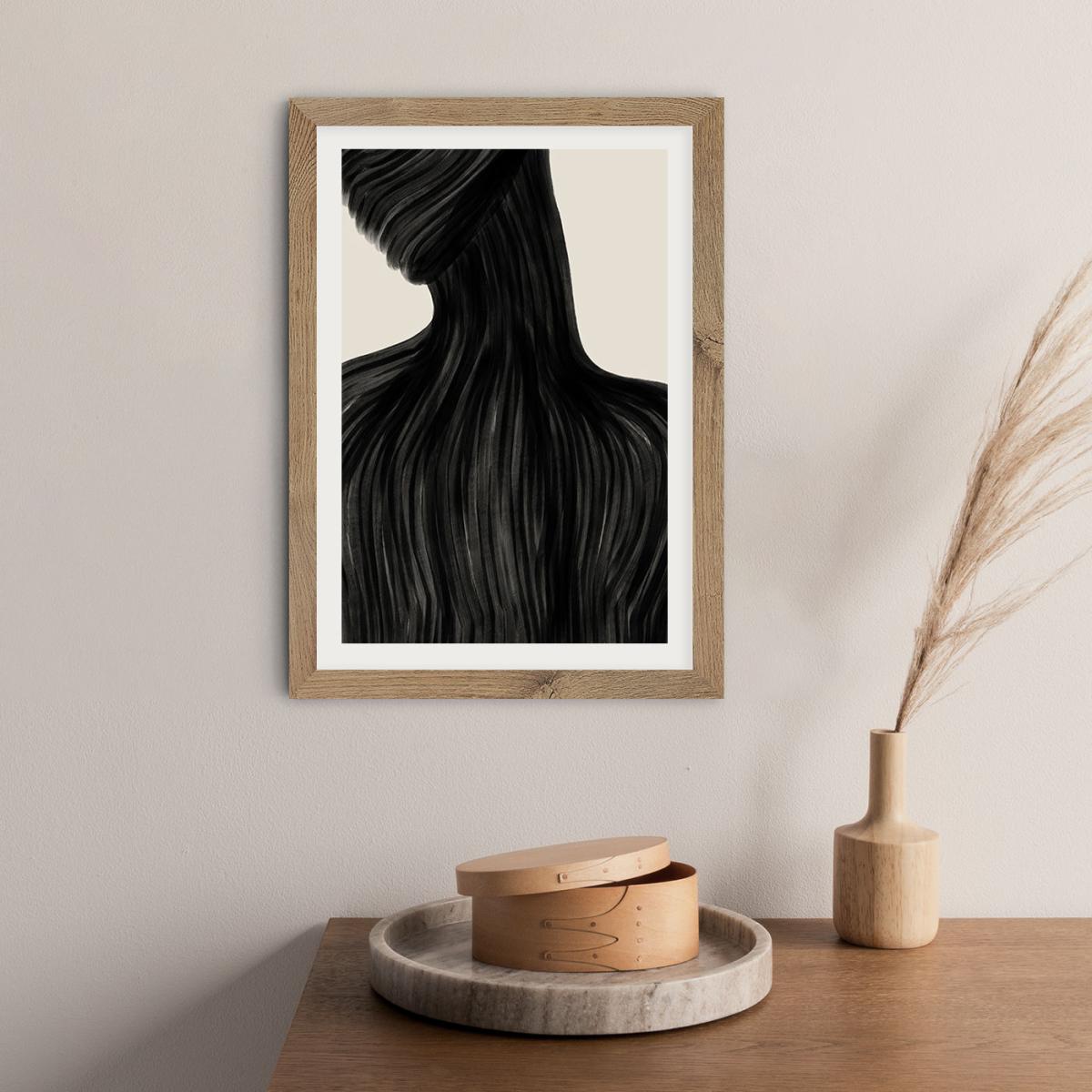 Heavy Chest Art Print Oak Frame – image 6