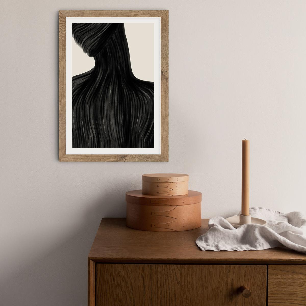 Heavy Chest Art Print Oak Frame – image 7