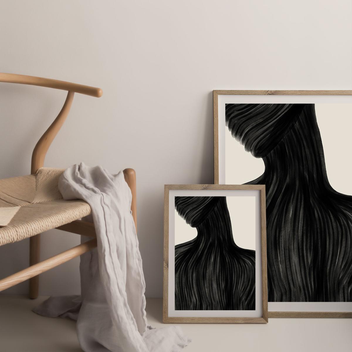 Heavy Chest Art Print Oak Frame – image 8