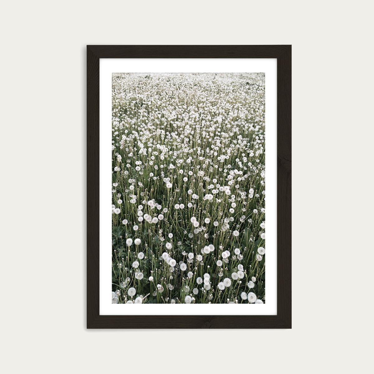 Blowball Heaven Art Print Black Frame – image 1